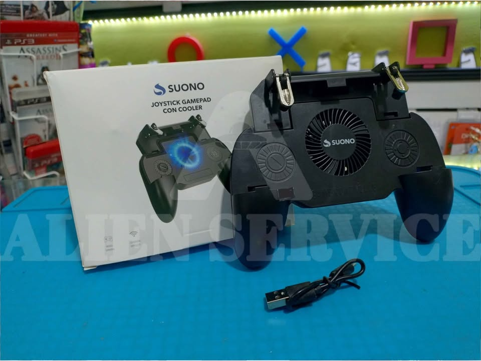 Joystick gamepad con cooler Suono 2000ma