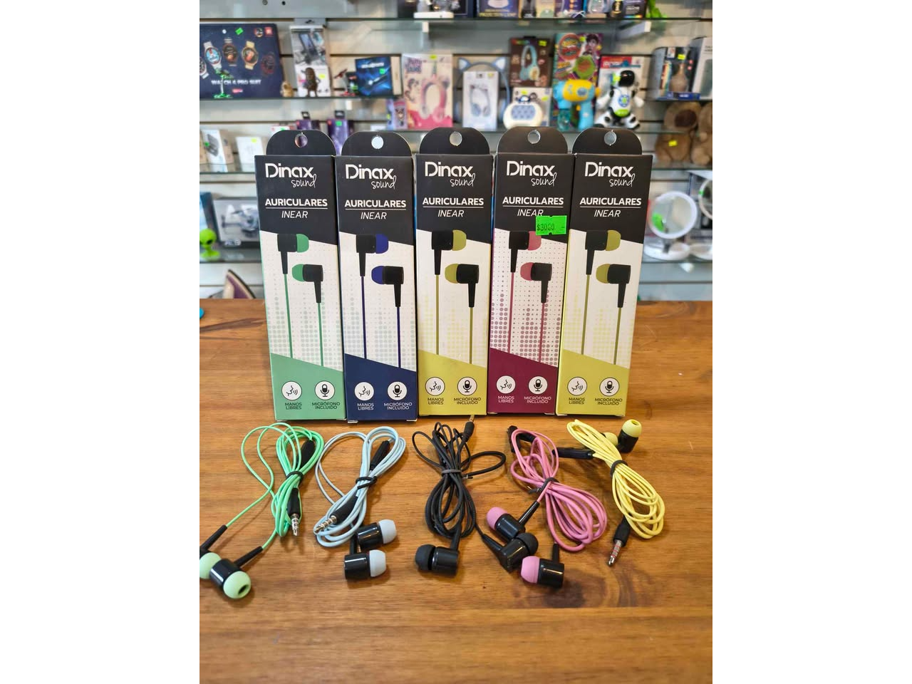 Auriculares Dinax Sound Inear