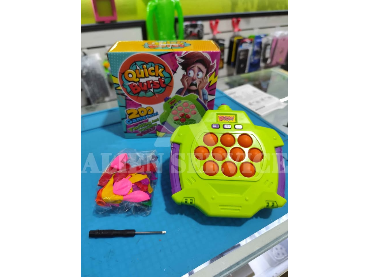 Pop it quick burst c/globo