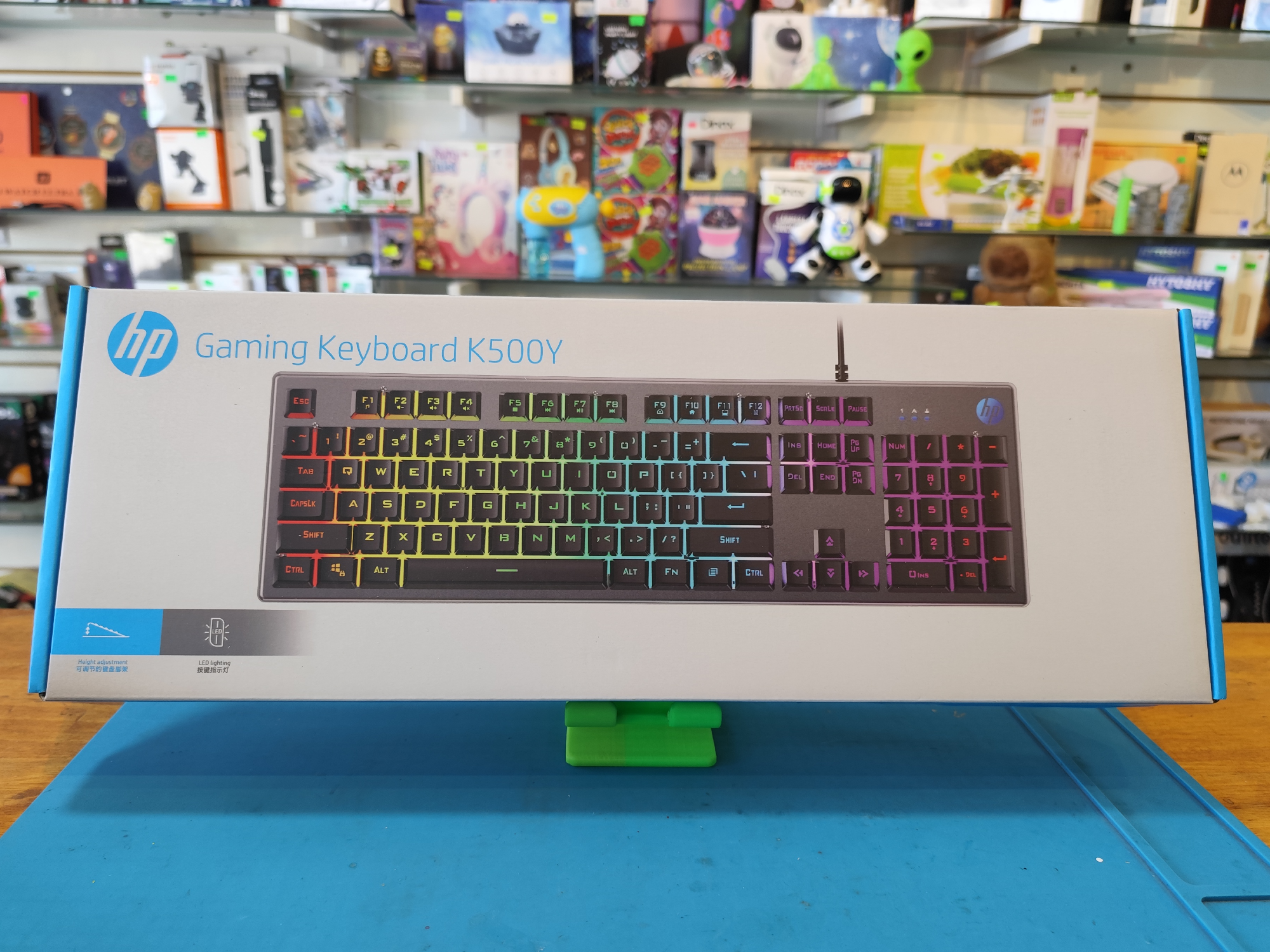 Teclado Con Luces Gaming Keyboard K500Y HP