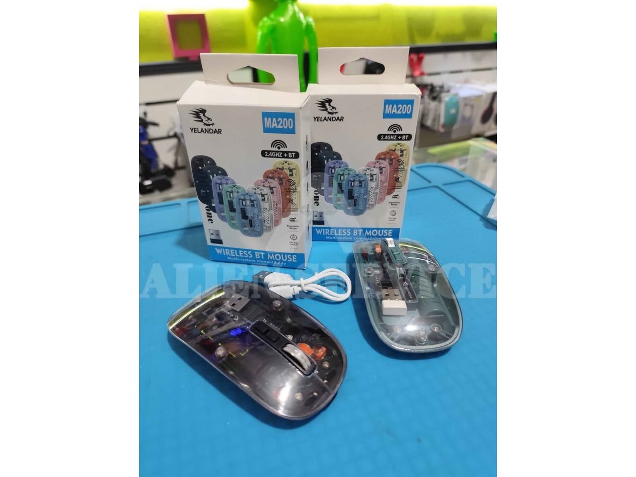 Mouse inalámbrico recargable yelandar