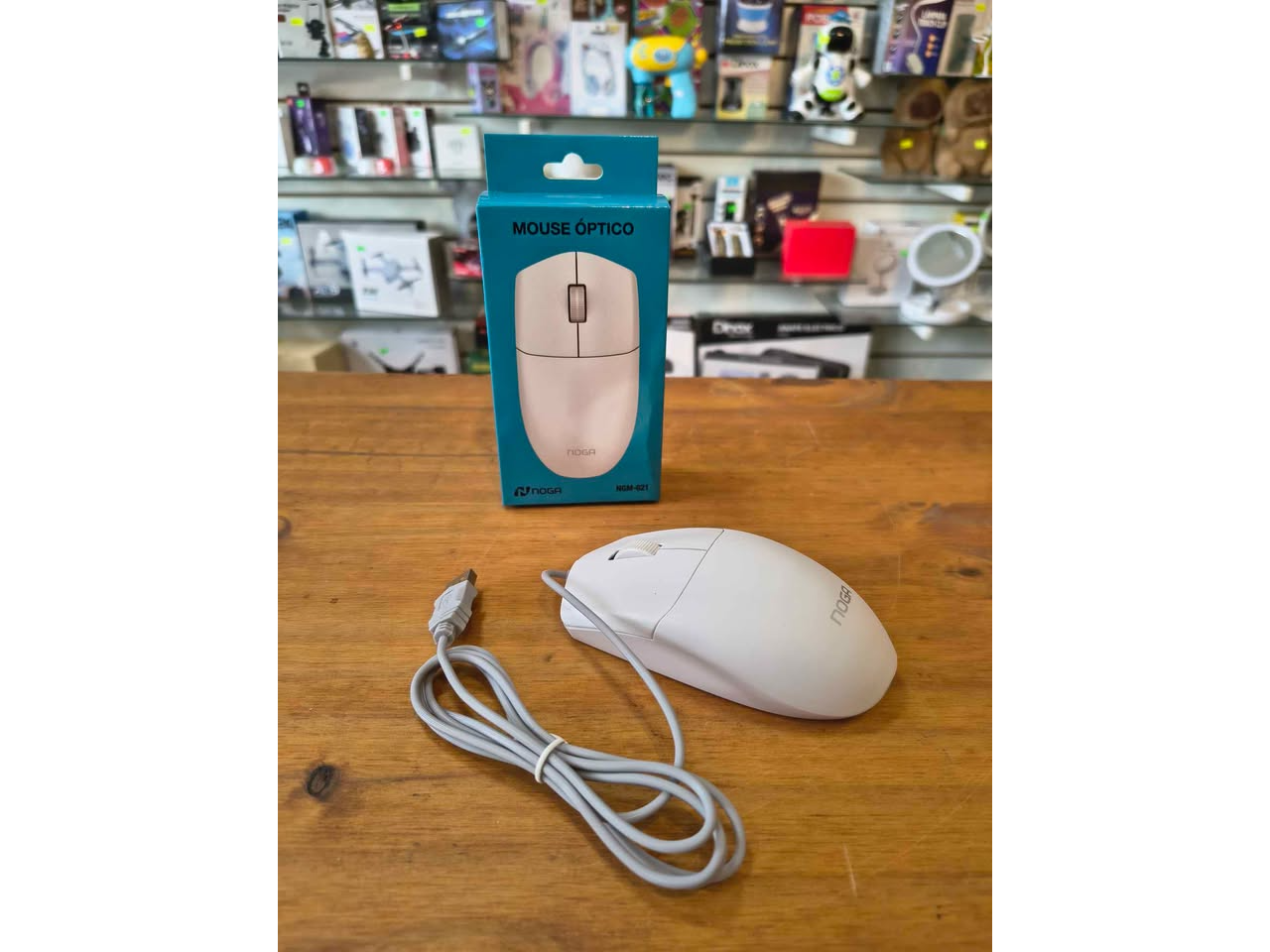 Mouse óptico noga ngm-621