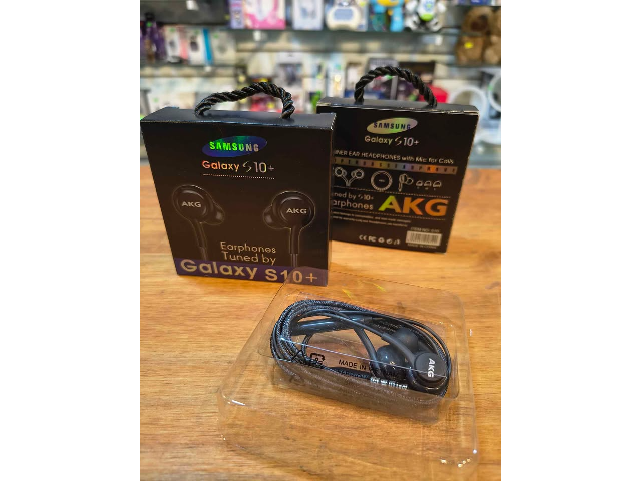 Auriculares gomita Samsung akg S10 +