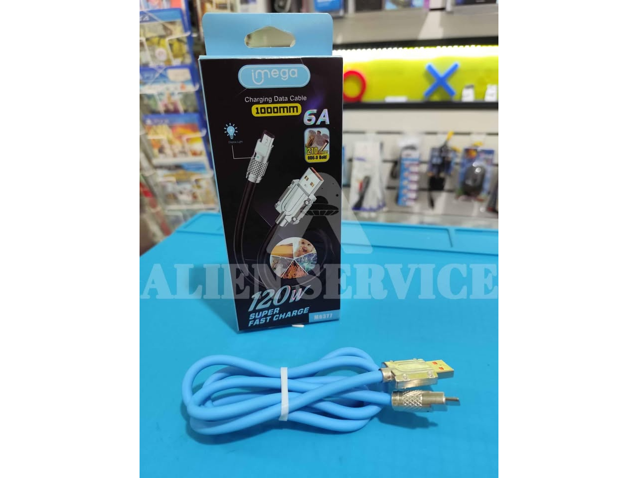 Cable 120w súper fast 6A