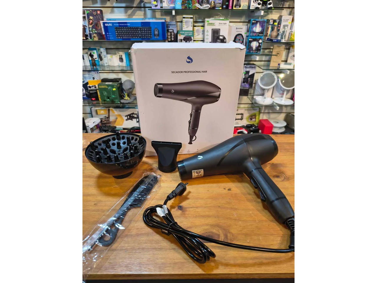 Secador de pelo professional hair suono 2000 w con difusor