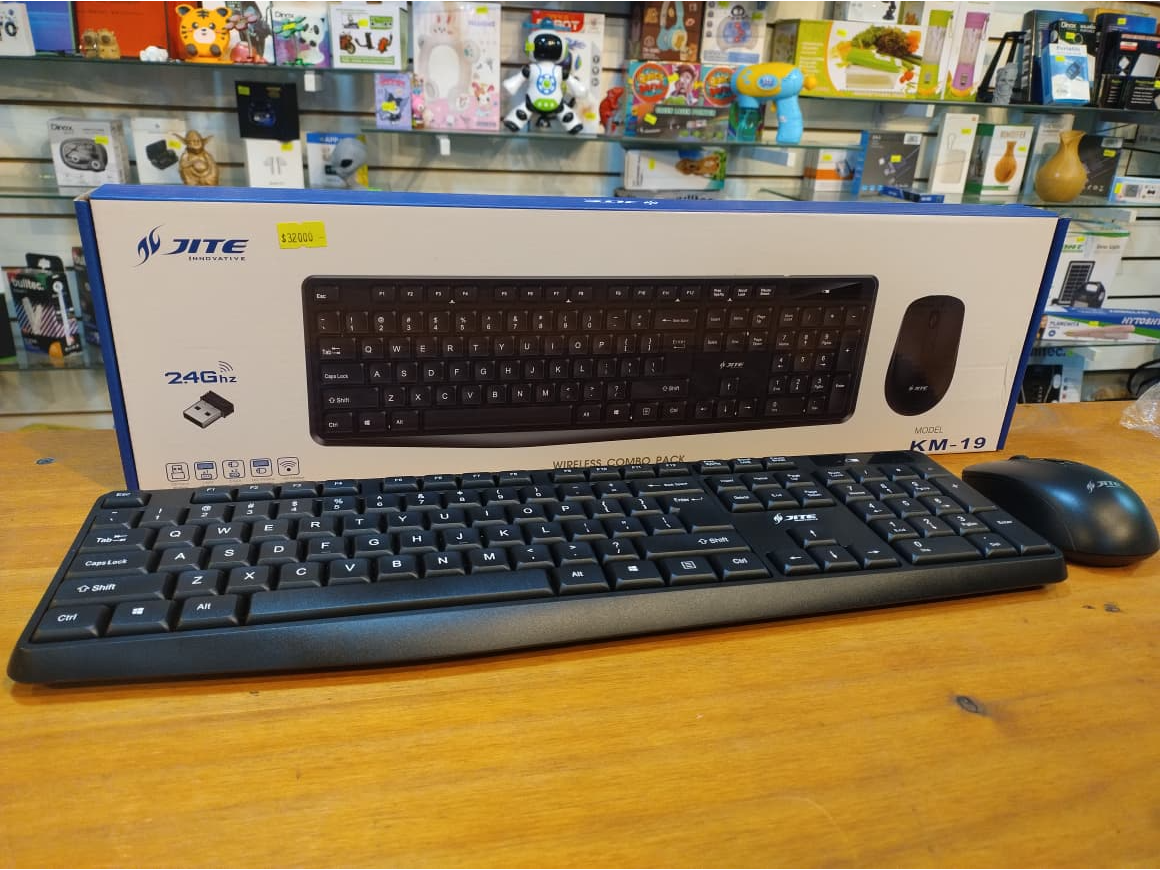 combo Teclado + mouse inalámbricos jite