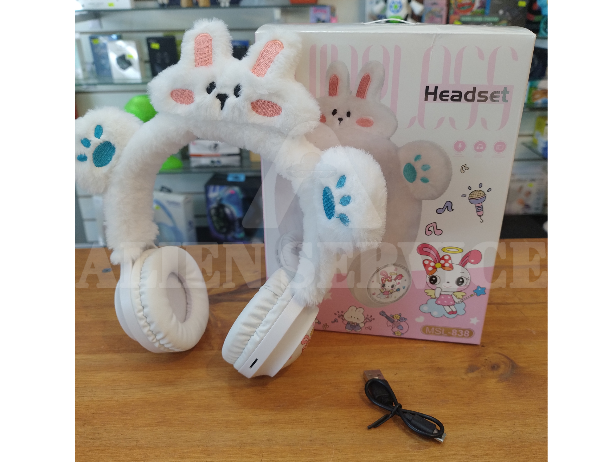 Auricular vincha Bluetooth inalámbrico