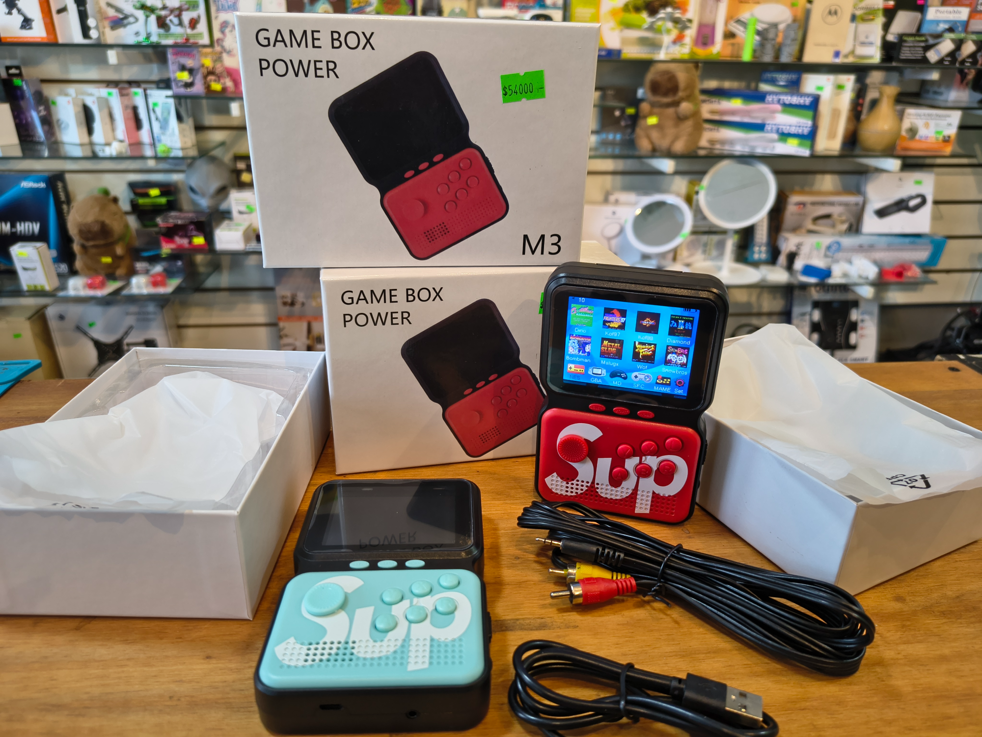 Consola Retro SUP M3 GBA NES SFC MAME SEGA MD