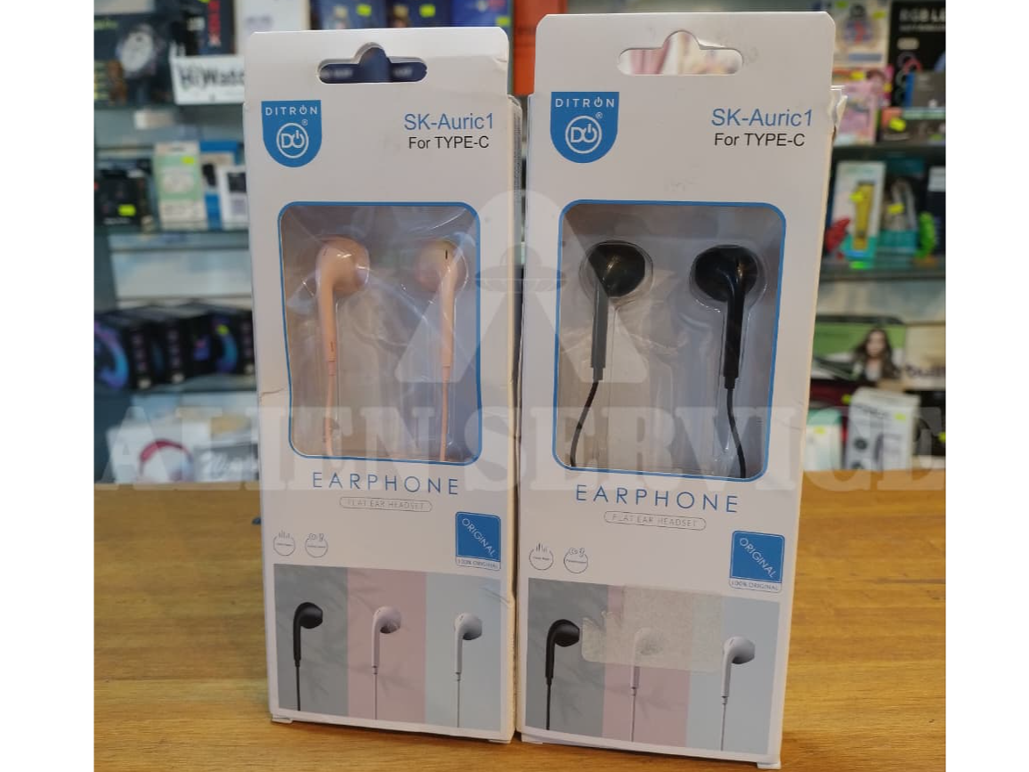 Auriculares tipo c