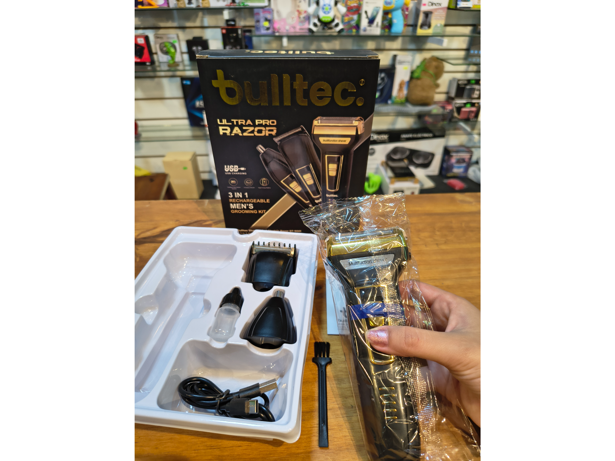 Máquina corta pelo bulltec ultra pro razor