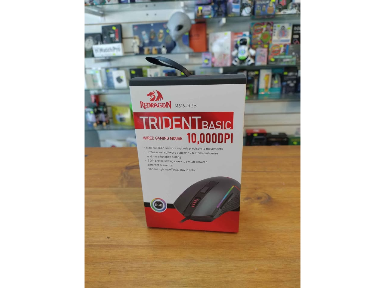 Mouse redragon M616 Trident 10.000dpi