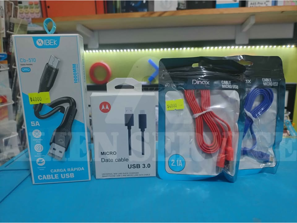 Cables USB a micro USB reforzados