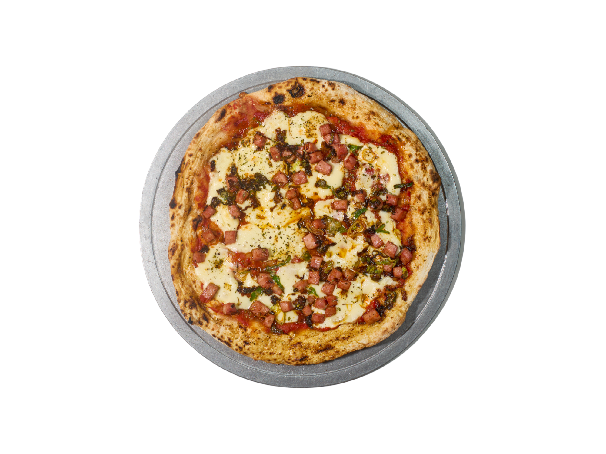 Muzarrella con jamón