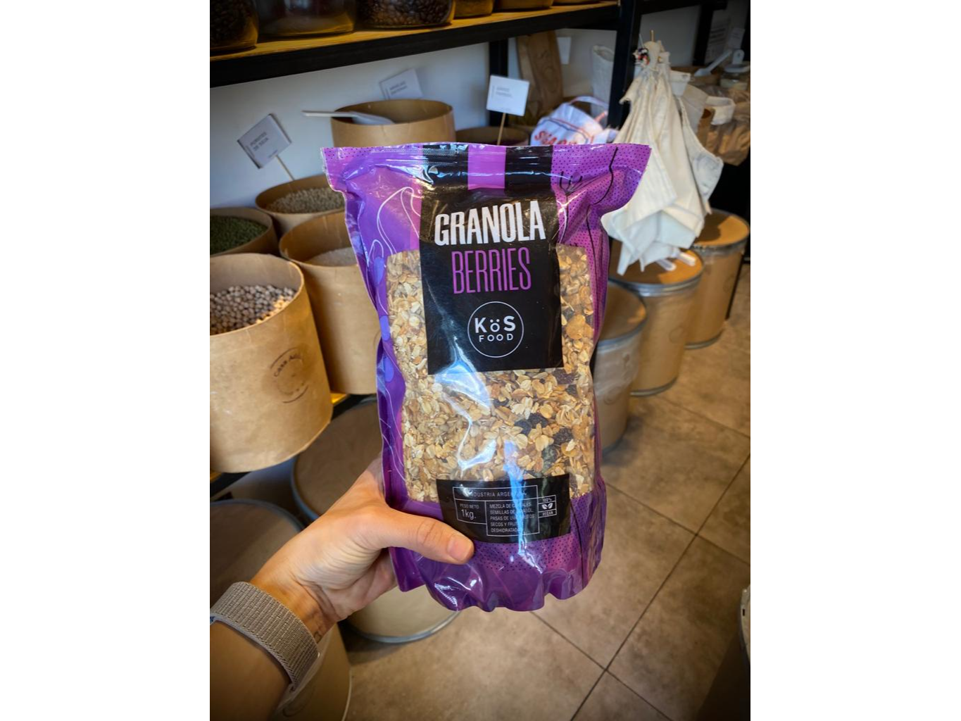 Granola Koos Food Berries