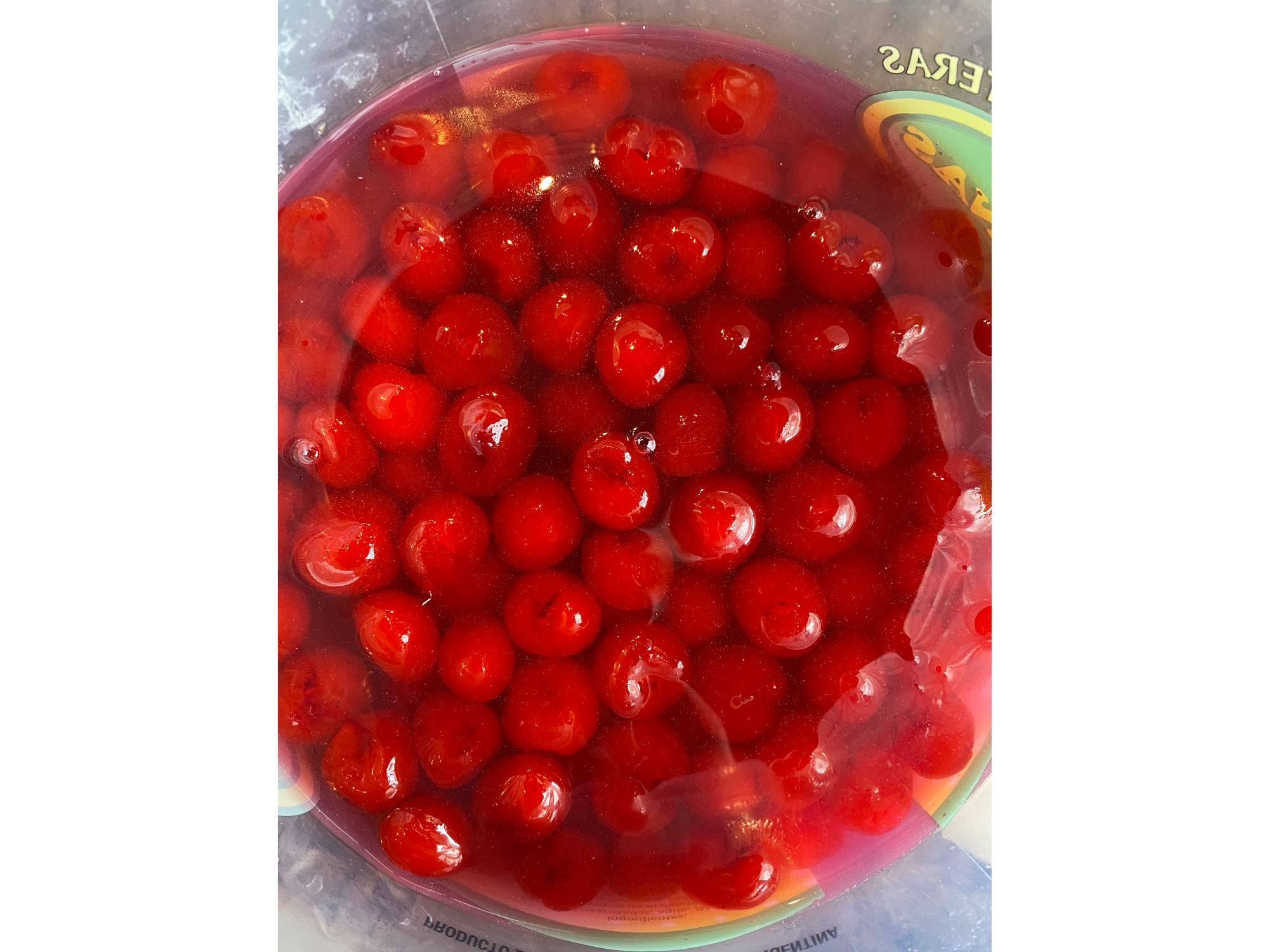 Cerezas almibar