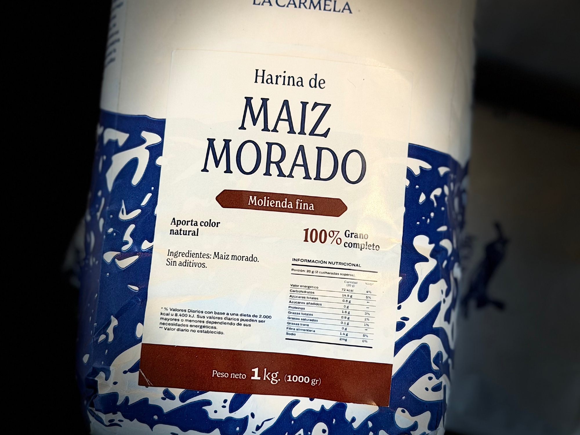Harina Maiz Morado agroecologica / molienda tradicional (Copia)