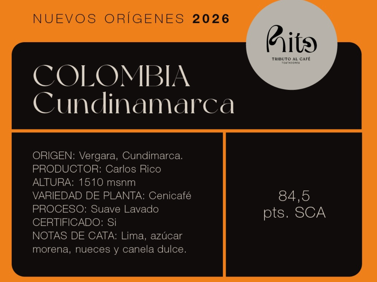 Café Colombia Cundimarca