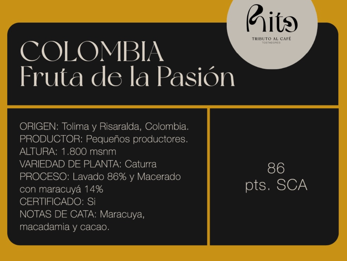 Café Colombia Fruta de la Pasión
