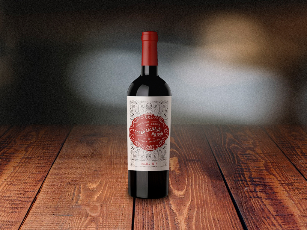 Vino tinto Malbec Zorro Salvaje 750ml o bodega disponible