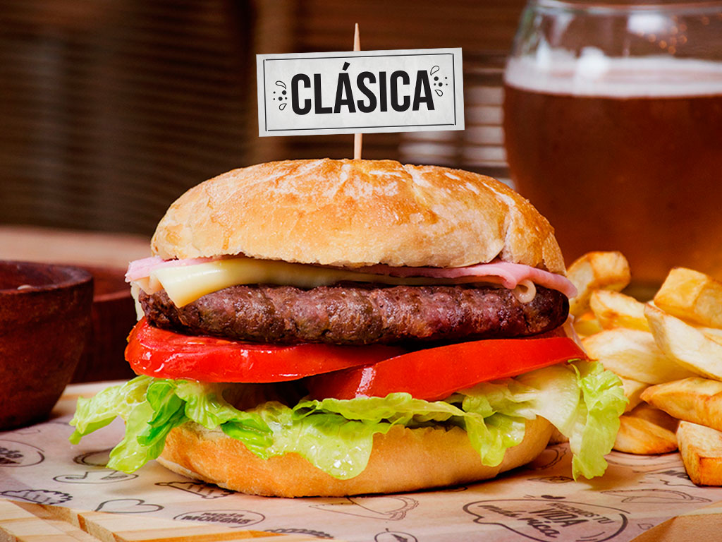 Hamburguesa Clásica