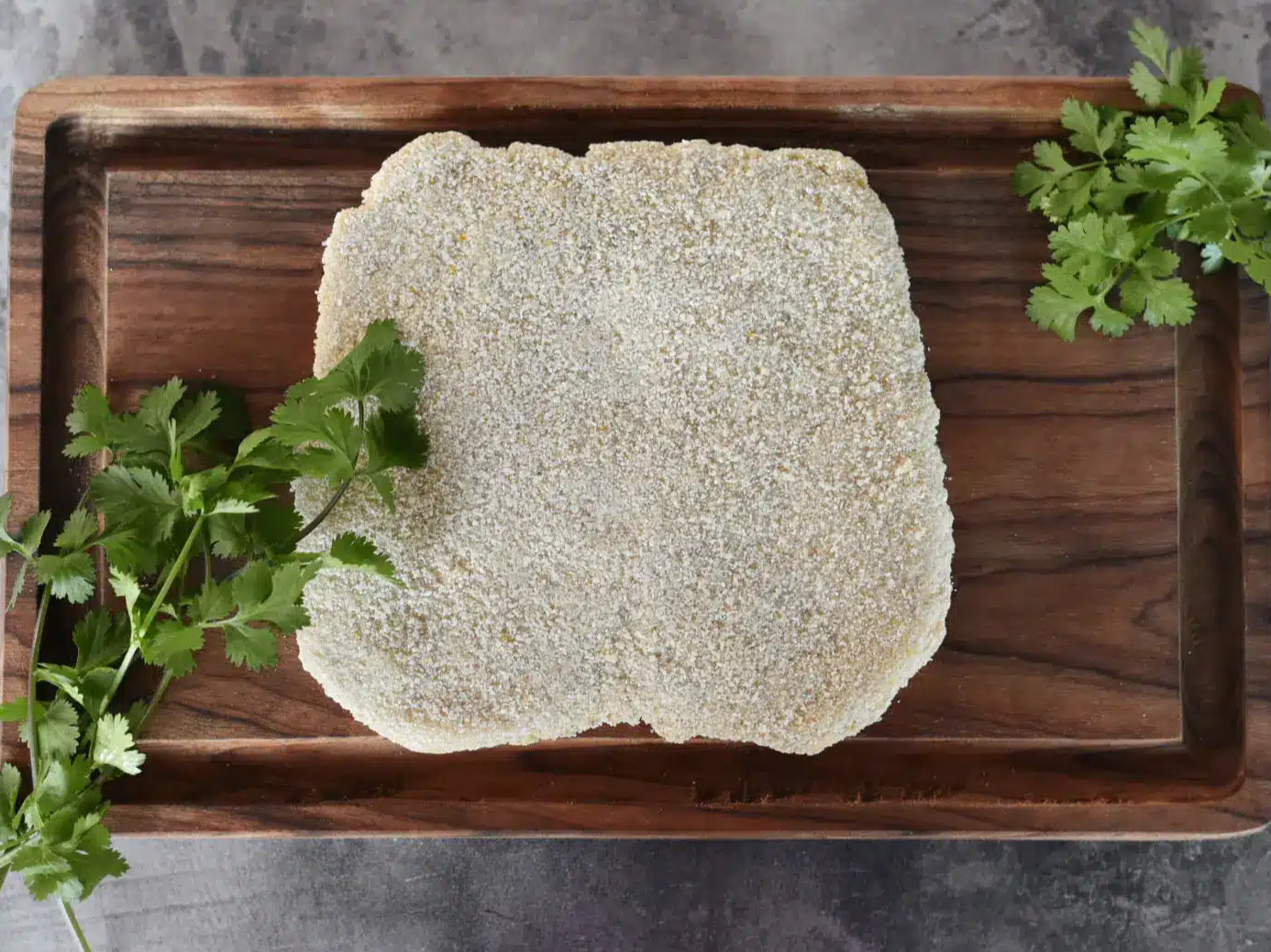 Milanesa carre de cerdo deshuesado