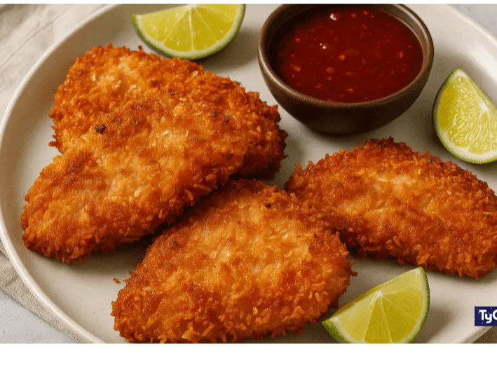 Milas de pollo crocantes
