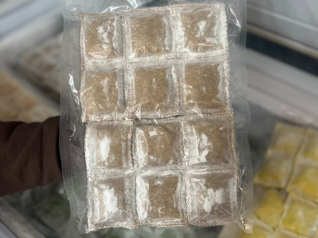 Panzottis de espinaca y ricota