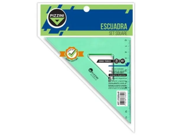 Escuadra PIZZINI 45X30cm