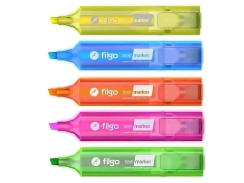 Resaltador Fluo Filgo Punta Biselada