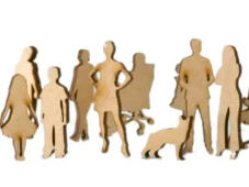 Figuras humanas en escala 1:100