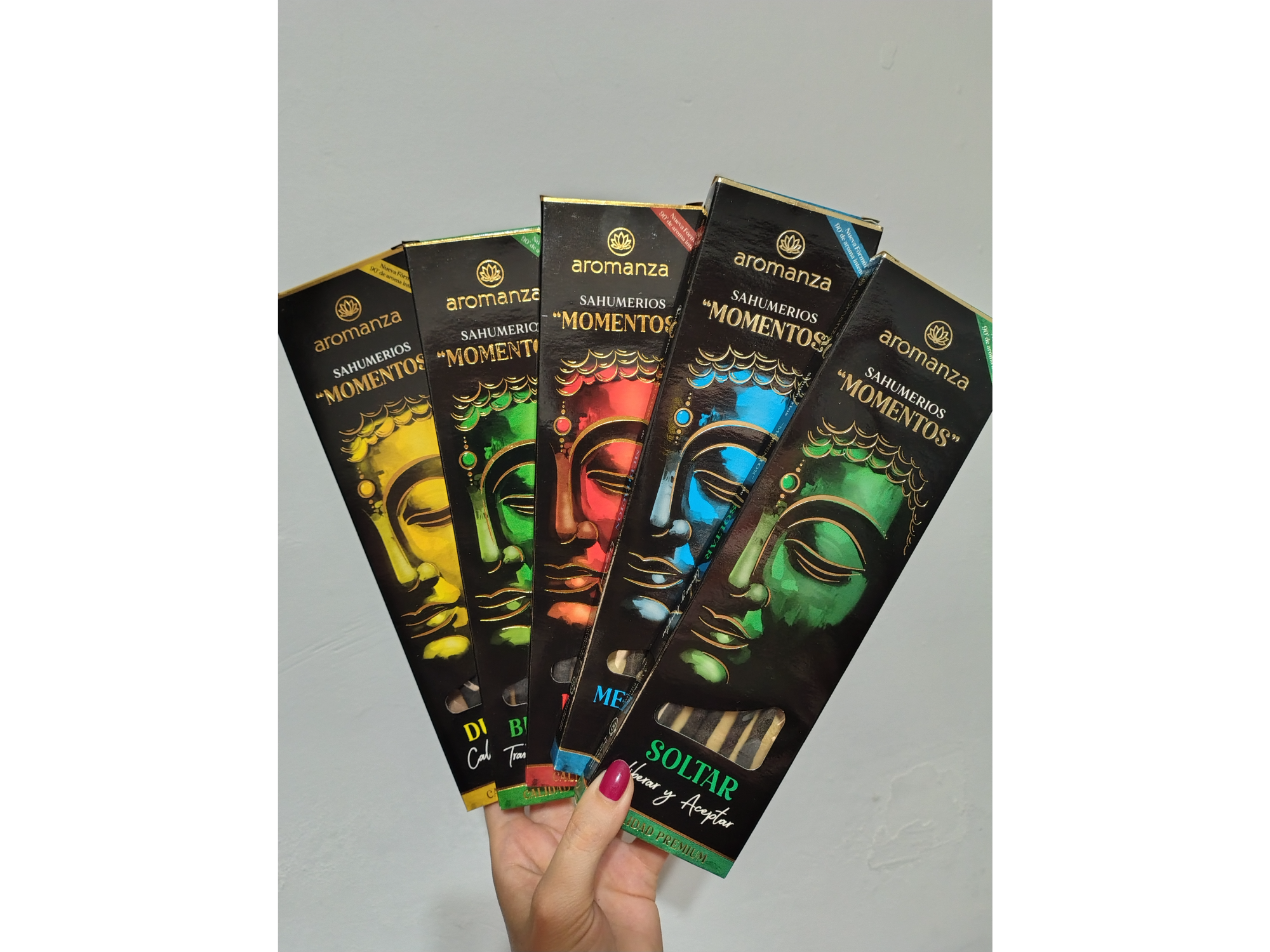 Aromanza momentos soltar