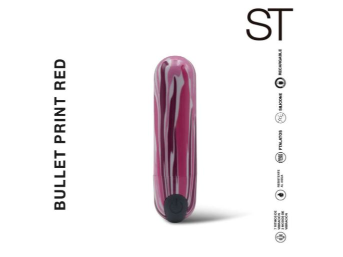BALITA BULLET PRINT RED