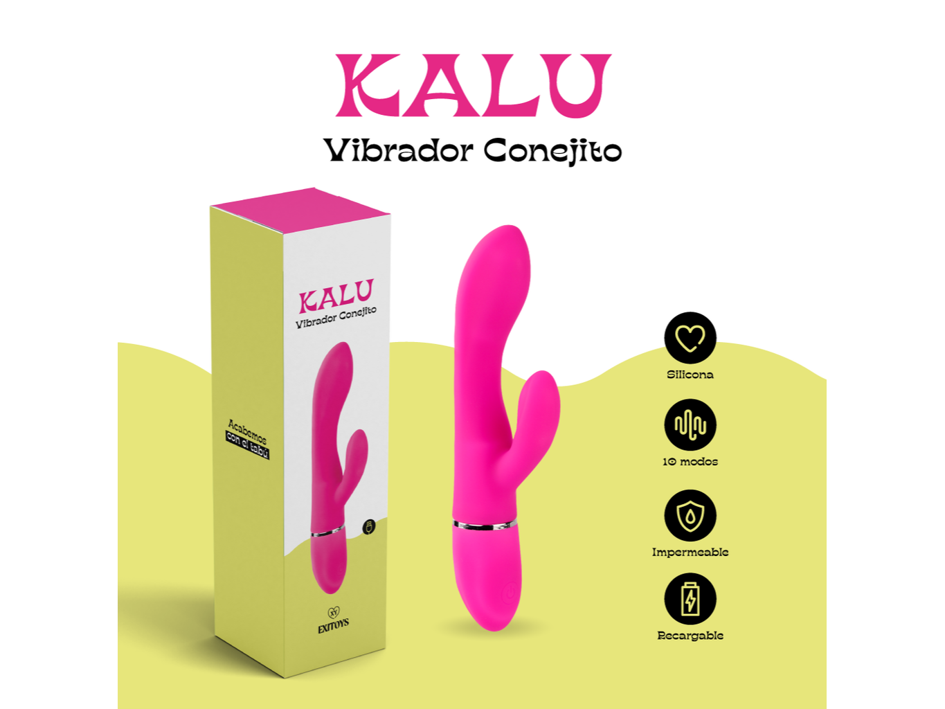 VIBRADOR  RABBIT KALU