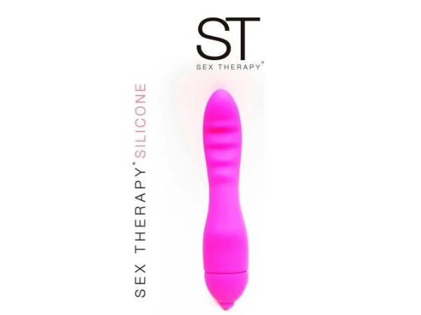 SEX THEARAPY VIBRO 3 - SILICONE (Estimulador de punto G)