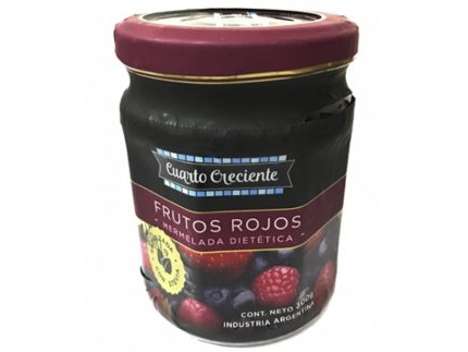 MERMELADA DE FRUTOS ROJOS CON STEVIA