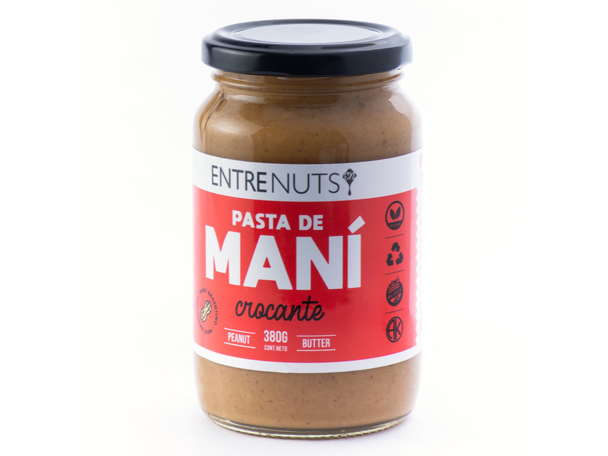 Pasta de Mani Crocante Entrenuts