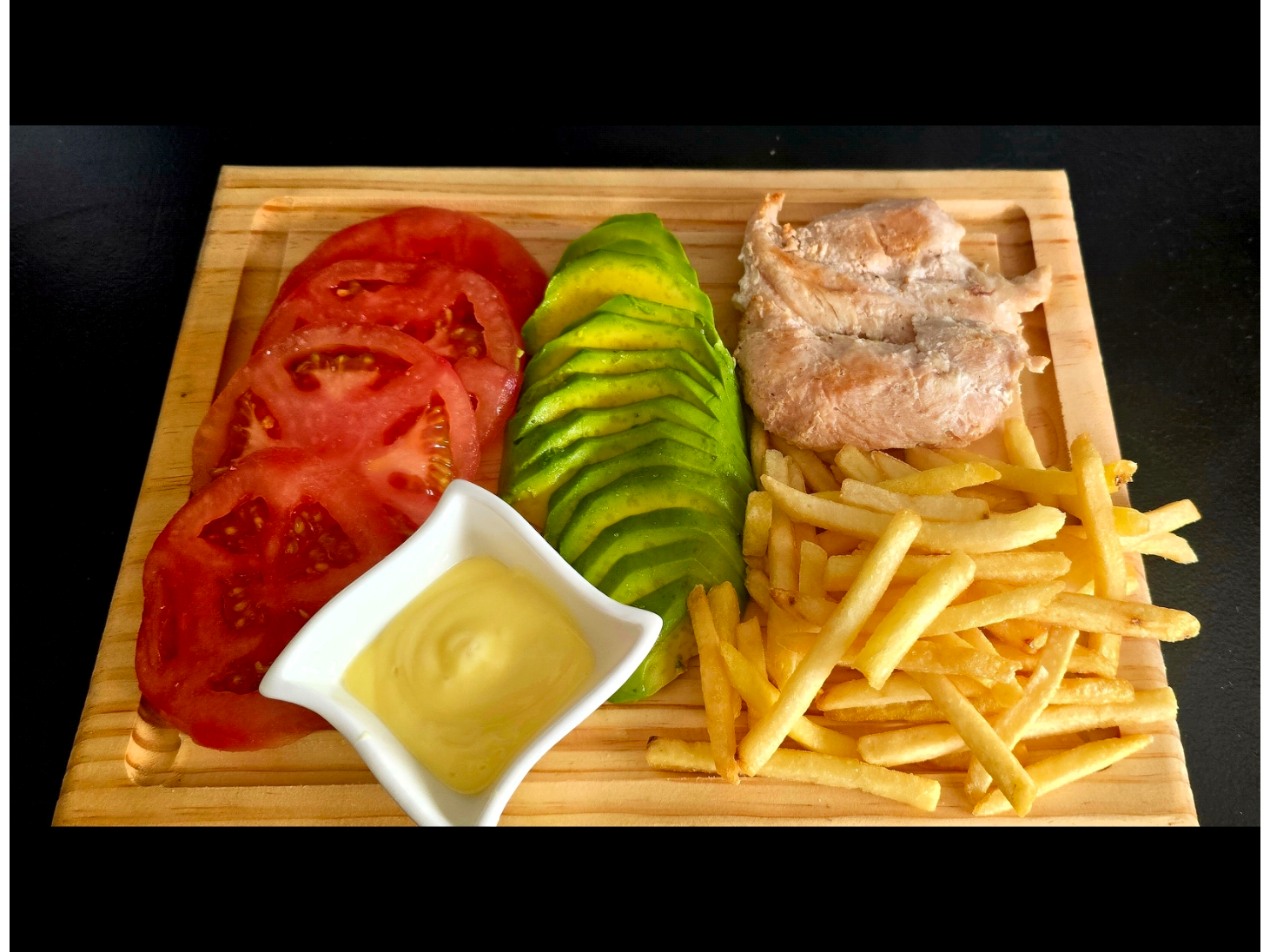 Pechuga de pollo al plato