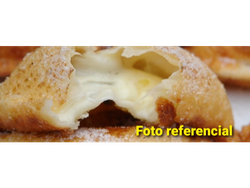 Empanada Frita Solo Queso.
