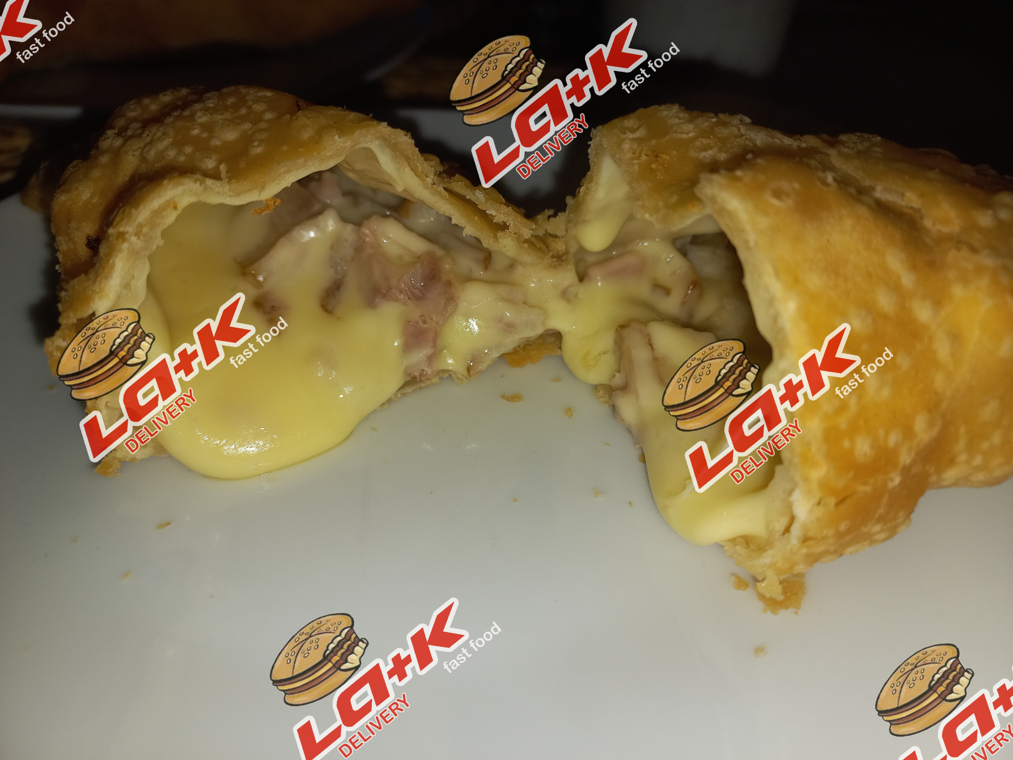 Empanada frita Queso/tocino