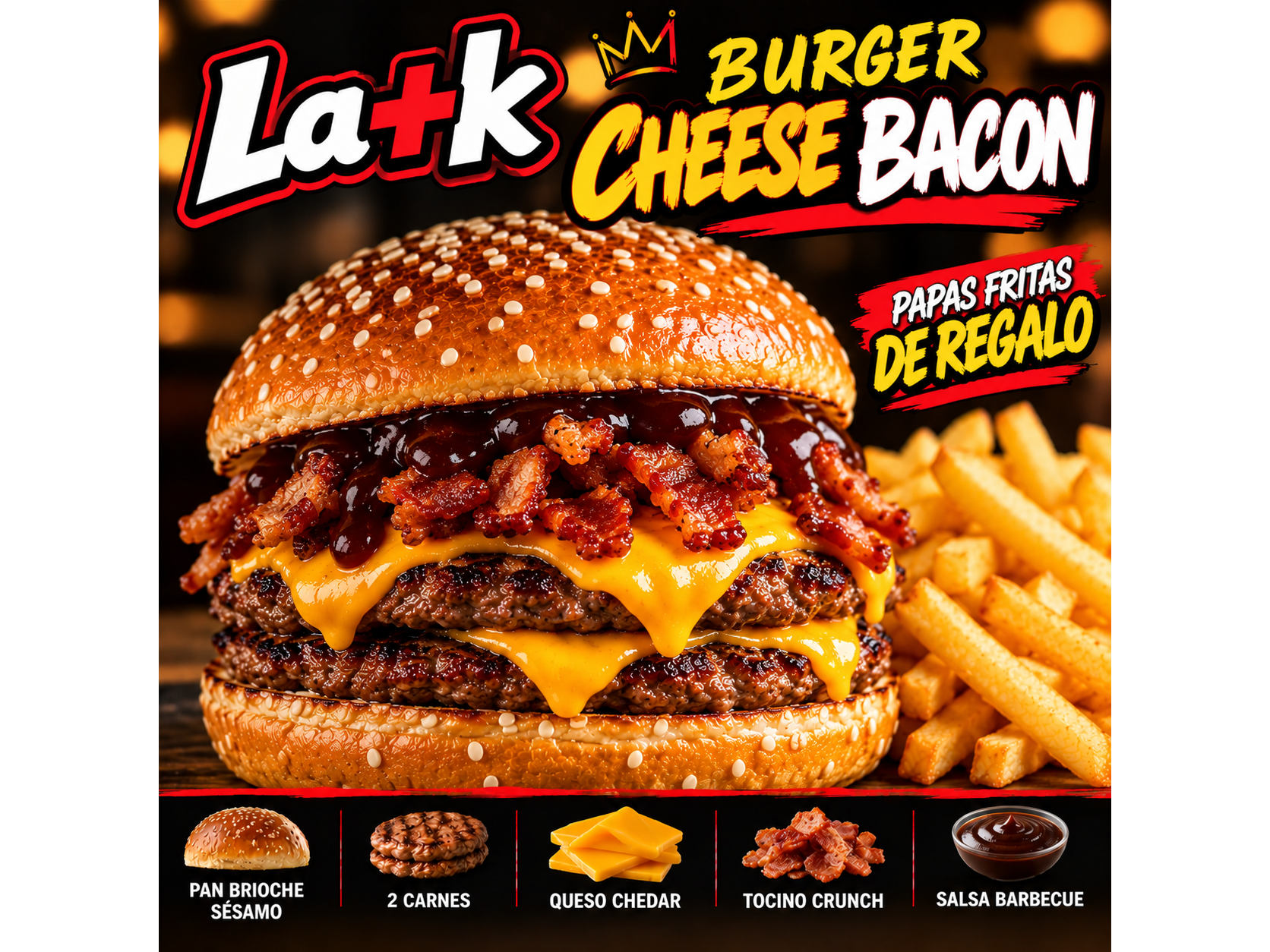Cheese Burger Bacon
