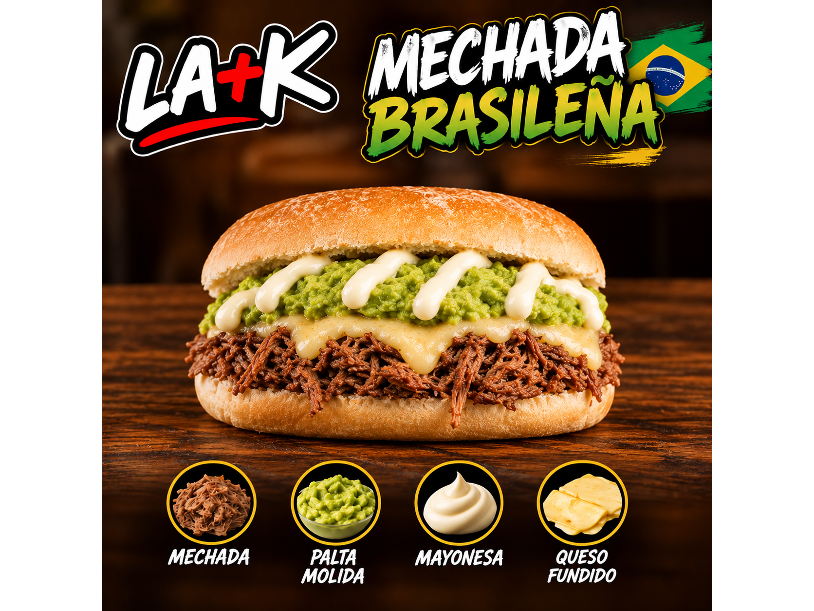 Mechada Brasileña mayo casera.