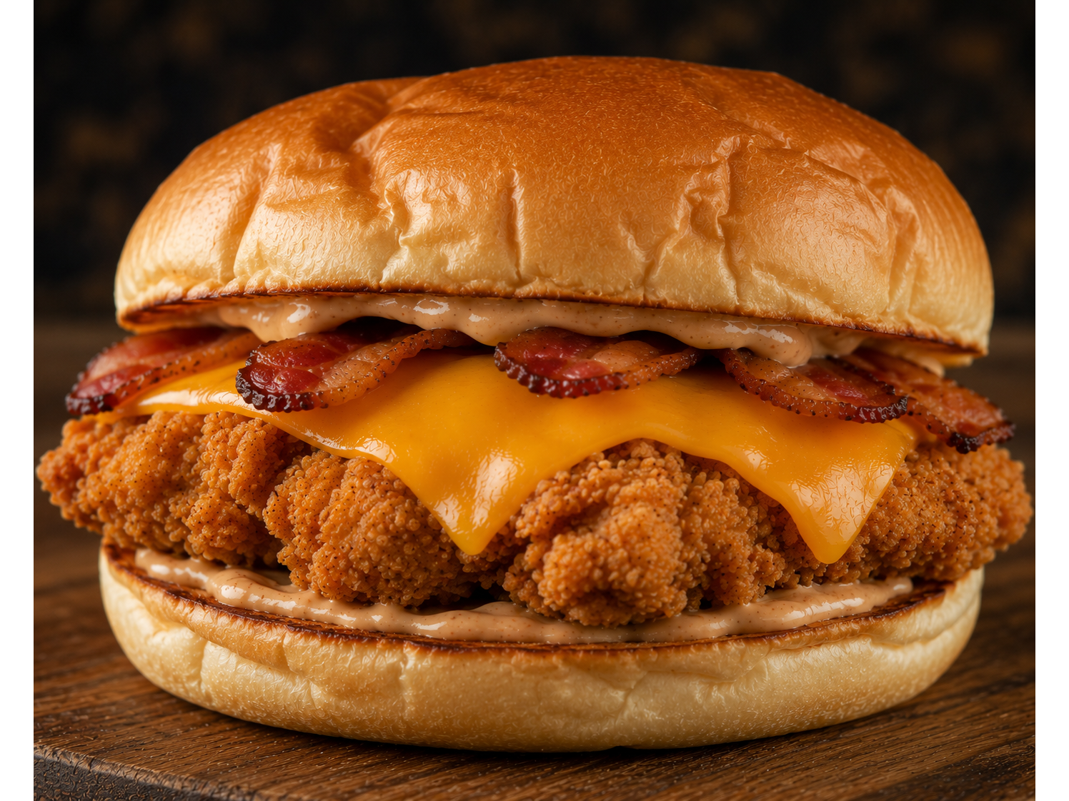 Pechuga crispy cheese bacon