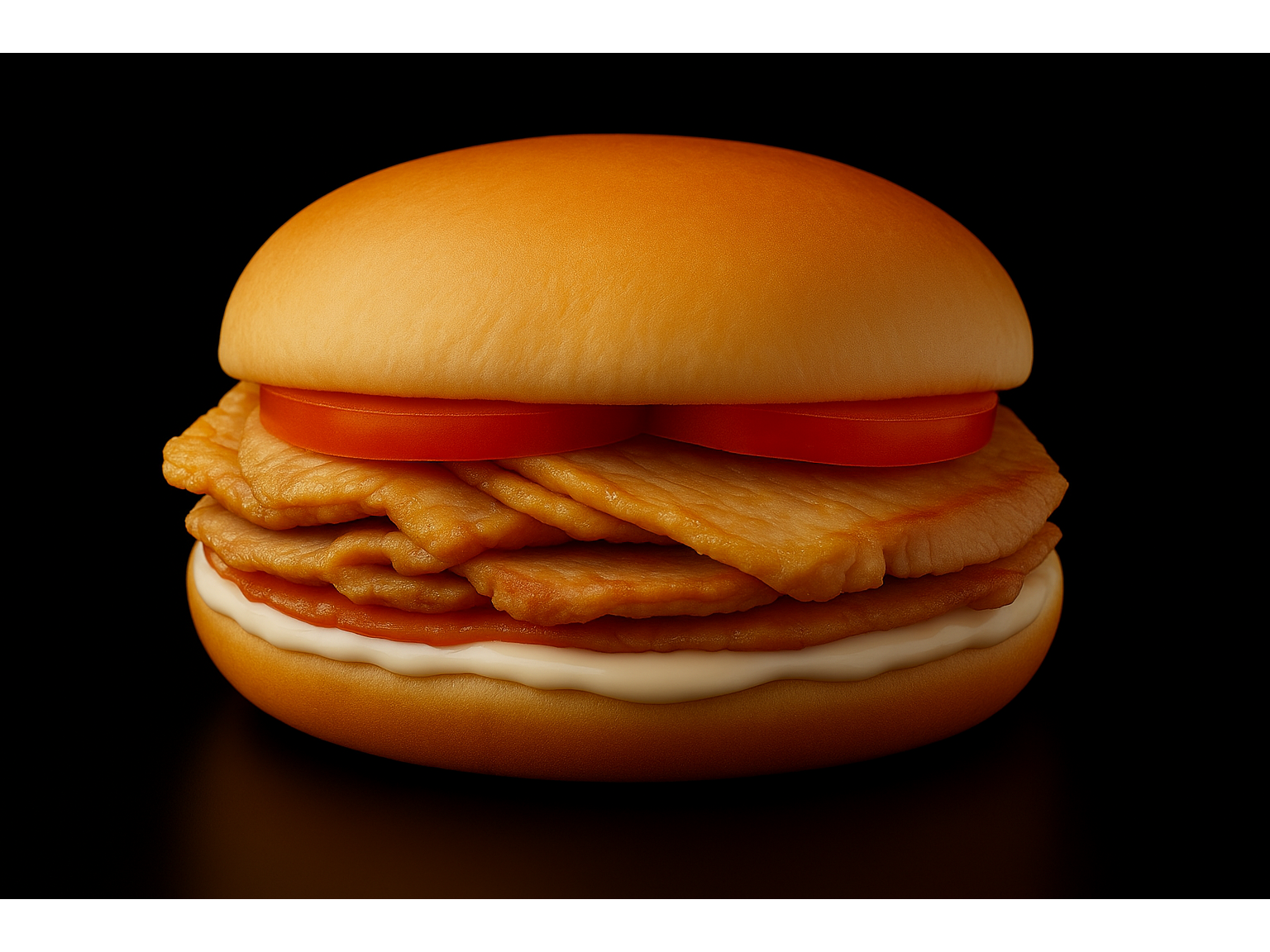 Lomo tomate mayo casera.