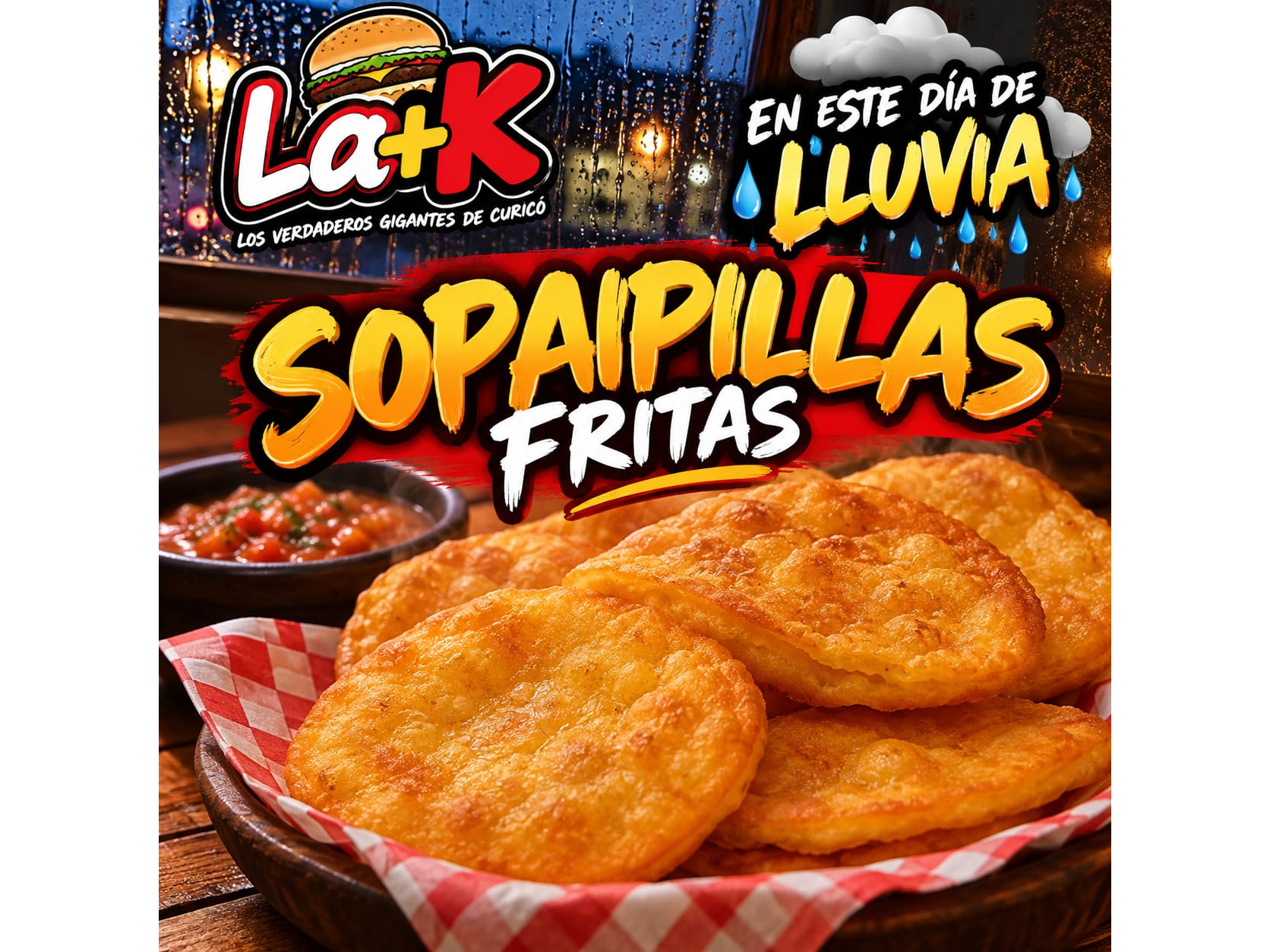 Sopaipillas 5x $2.000