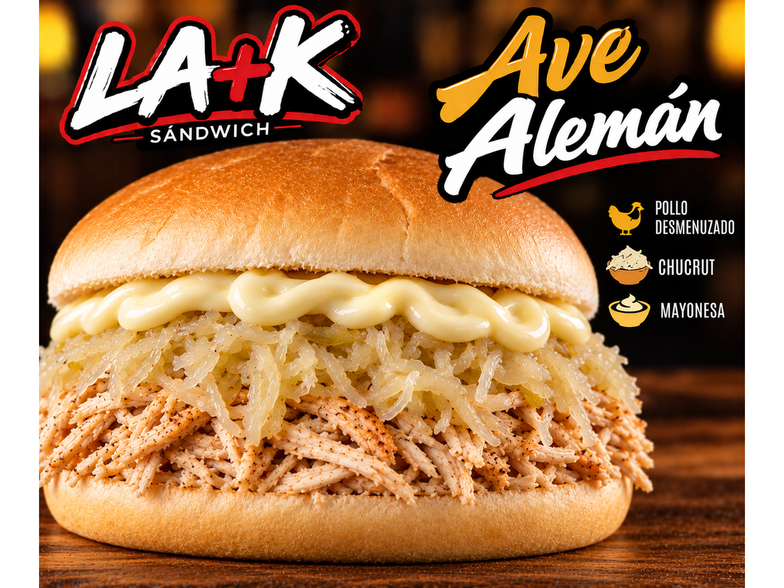 Ave aleman mayo casera
