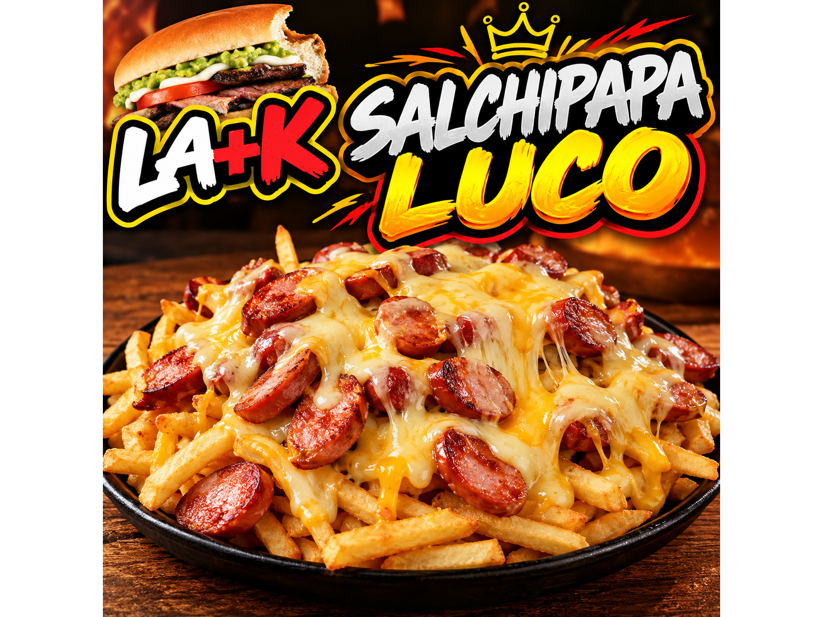 Salchipapas Luco