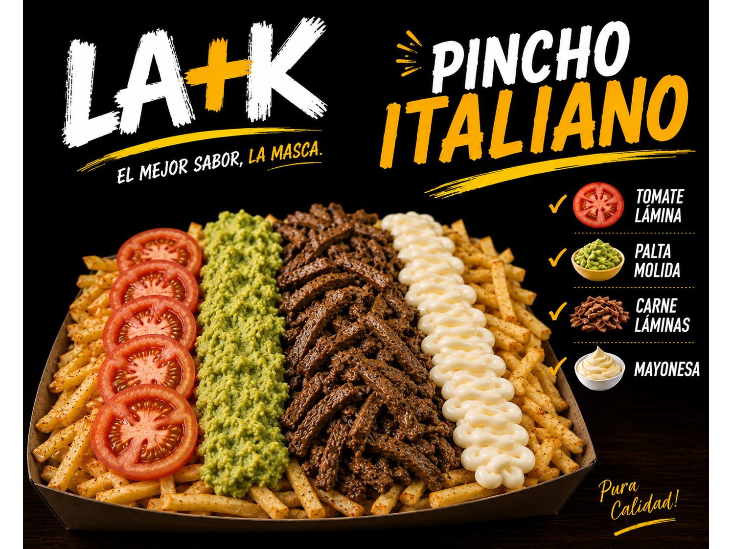 Pincho italiano (mayo casera) (CARNE)