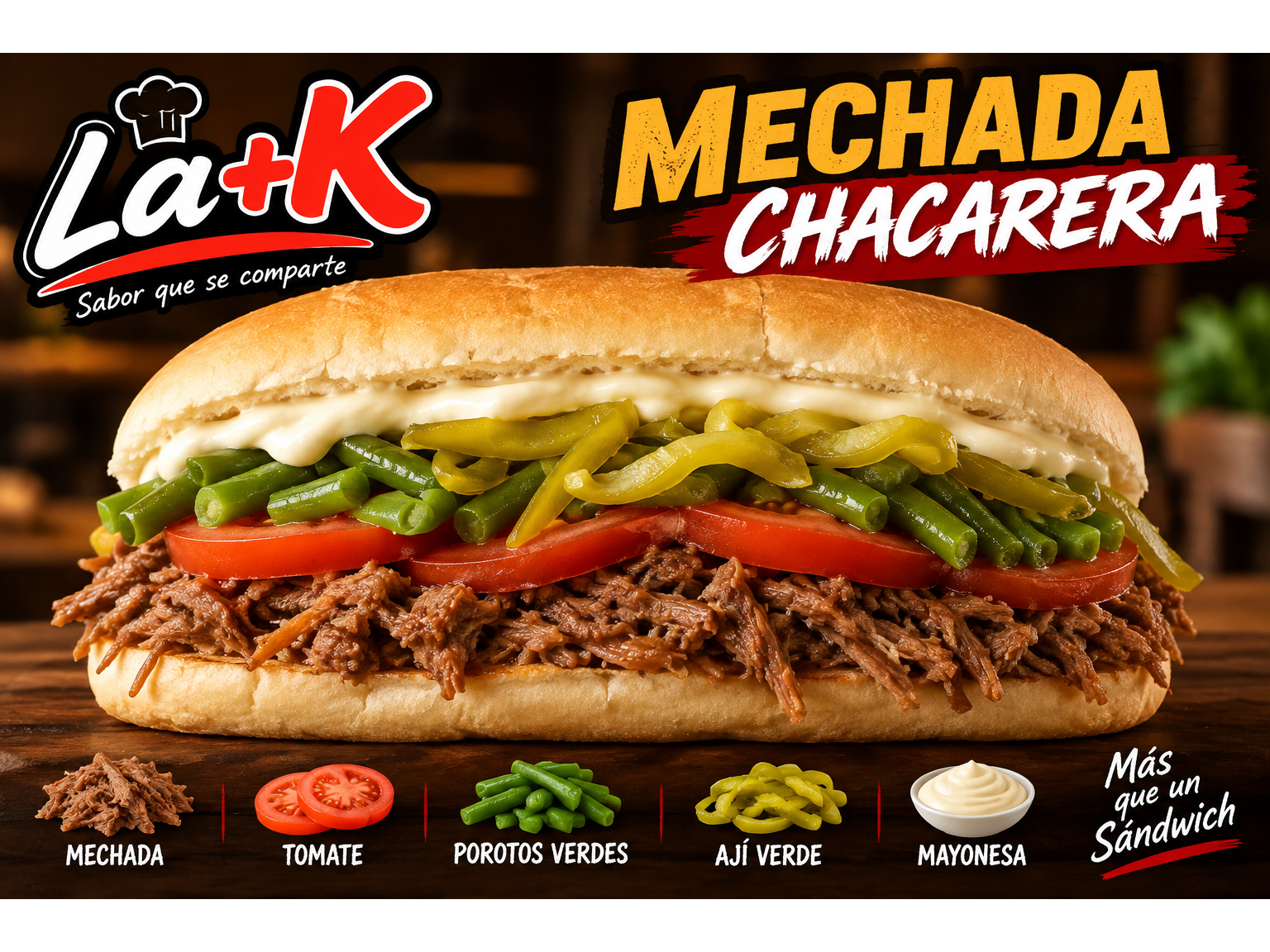 Mechada chacarera mayo casera