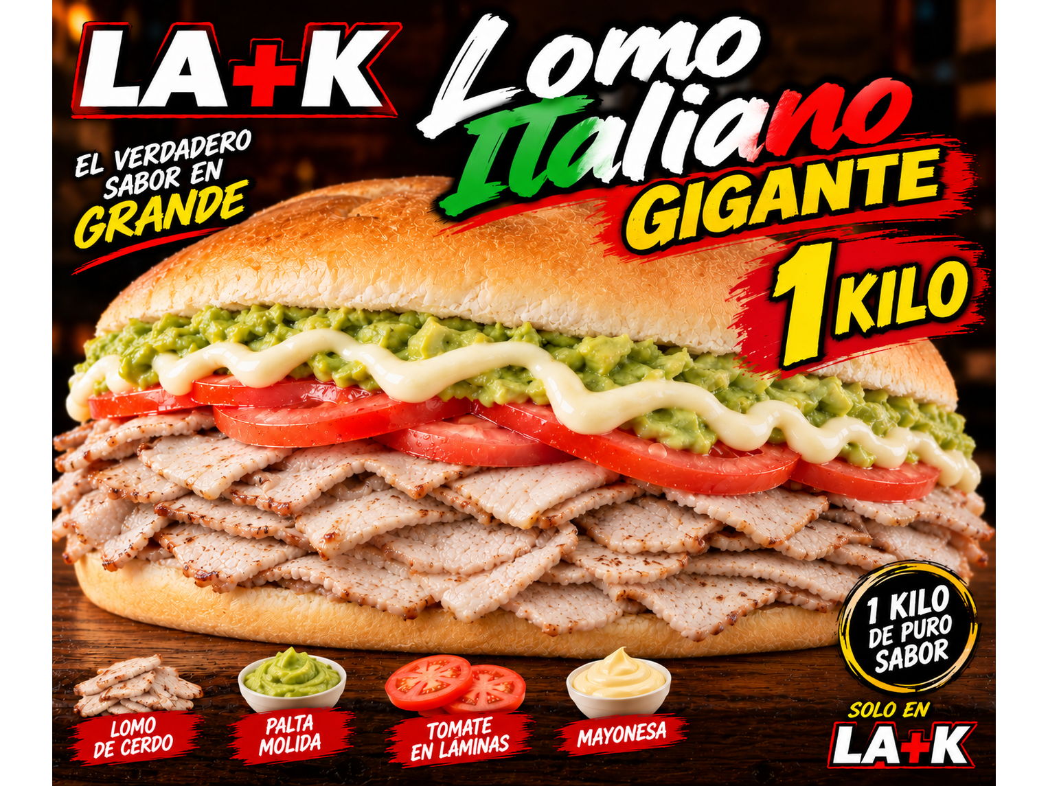 Lomo kilo LA+K