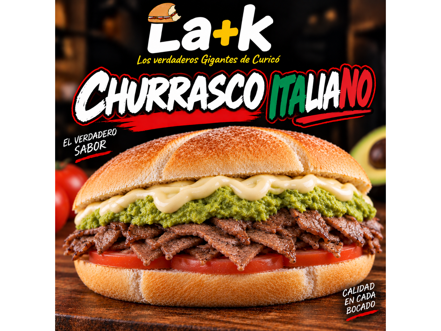 Churrasco italiano mayo casera.